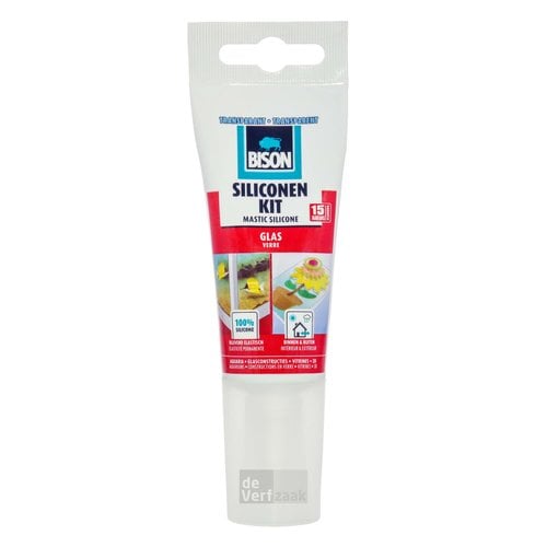 Bison Bison siliconenkit glas 60ml
