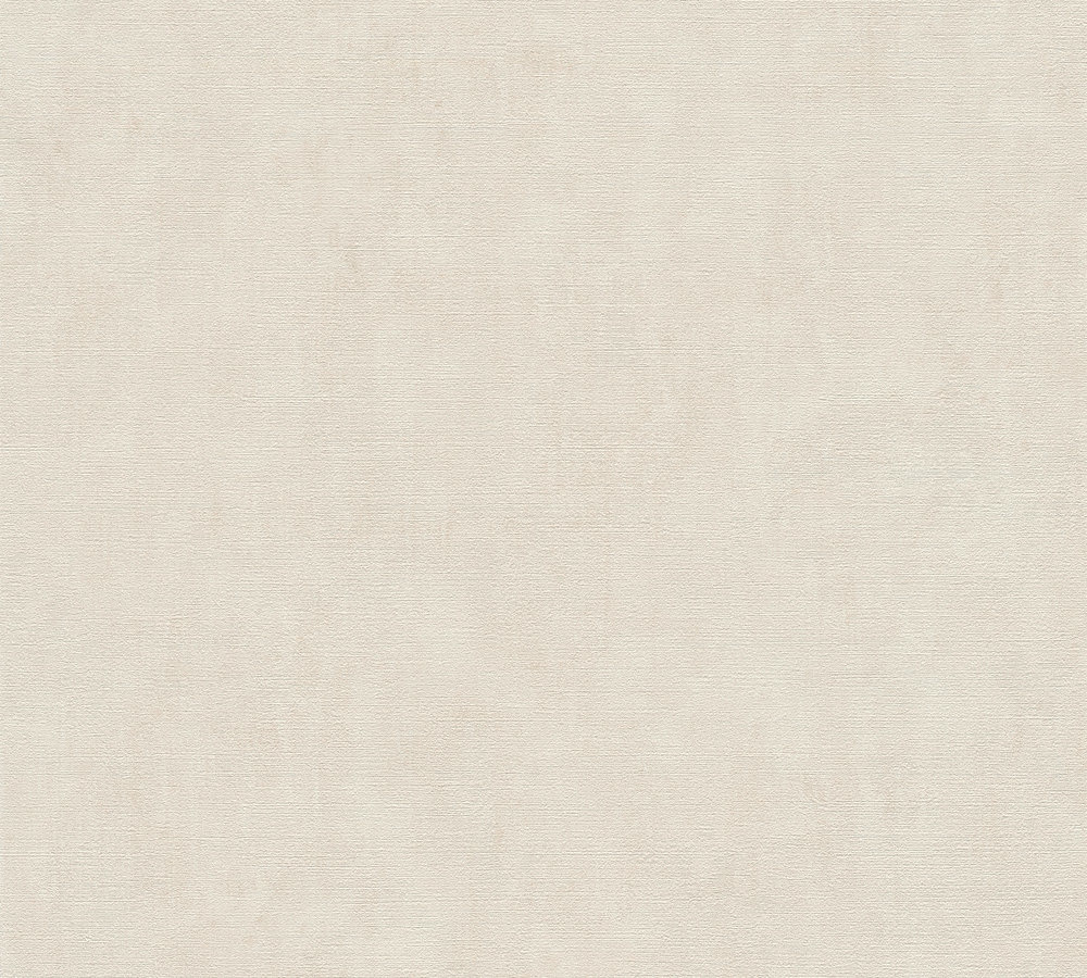 A.S. Création behang effen beige en crème - AS-380242 - 53 cn x 10,05 m