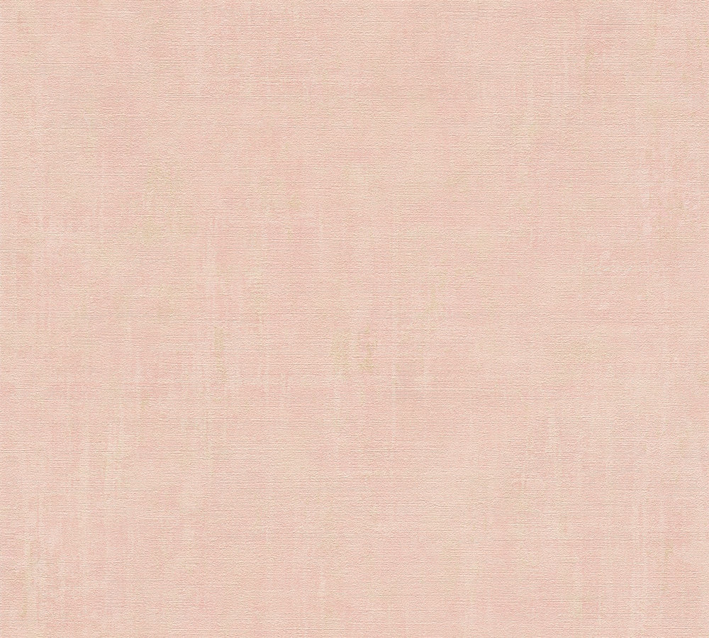 A.S. Création behang effen metallic en roze - AS-380246 - 53 cn x 10,05 m