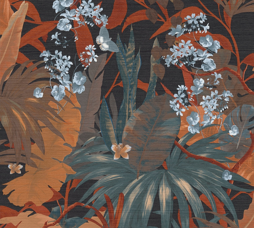 AS Creation Desert Lodge - EXOTISCHE PLANTEN BEHANG - 1005 x 53 cm - Botanisch & Jungle