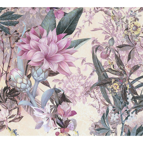 AS Creation Dream Flowery roze behang | 381774