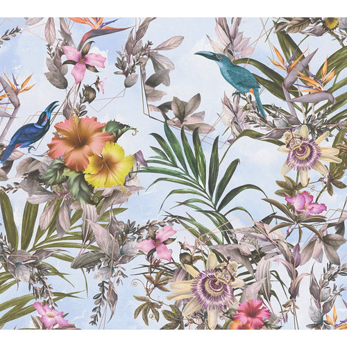 AS Creation Dream Flowery wit behang | 381784