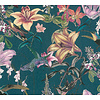 Architects Paper Jungle Chic blauw behang | 377012