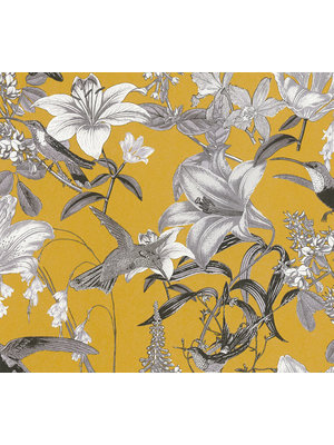 Architects Paper Jungle Chic geel behang | 377013