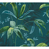 Architects Paper Jungle Chic blauw behang | 377044