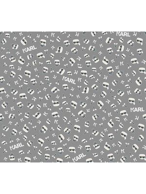 AS Creation Karl Lagerfeld Grijs behang | 378432