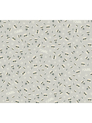 AS Creation Karl Lagerfeld Geel behang | 378433