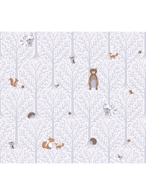 AS Creation Little Love grijs behang | 381191
