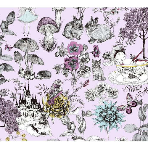 AS Creation Little Love roze behang | 381203