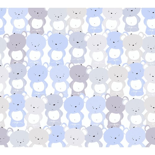 AS Creation Little Love blauw behang | 381291