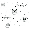 AS Creation Little Love zwart behang | 381382