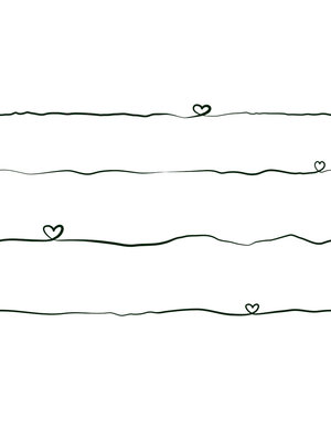 AS Creation Little Love zwart behang | 381403