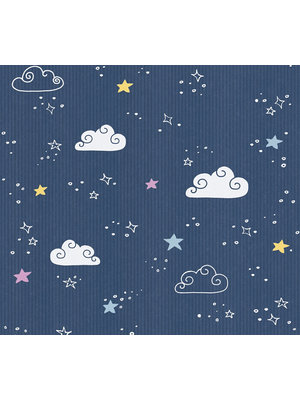 AS Creation Little Love blauw behang | 381411