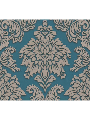 Livingwalls Metropolitan Stories blauw behang | 368985