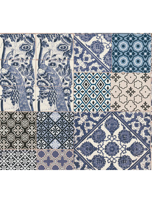 Livingwalls Metropolitan Stories blauw behang | 369232