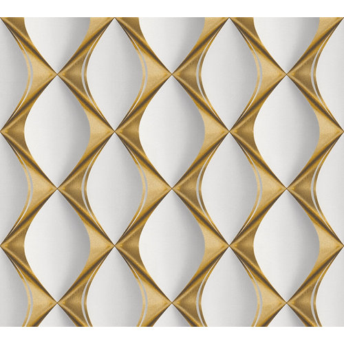 Livingwalls My Home My Spa goud behang | 386911