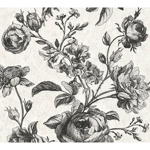 Livingwalls My Home My Spa zwart behang | 387002