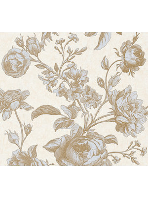 Livingwalls My Home My Spa goud behang | 387003
