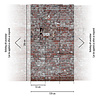 Livingwalls The Wall rood behang | 383371 Livingwalls The Wall rood behang | 383371