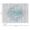 Livingwalls The Wall blauw behang | 383061