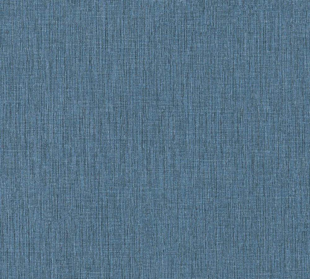 Livingwalls behang effen blauw - AS-379521 - 53 cn x 10,05 m
