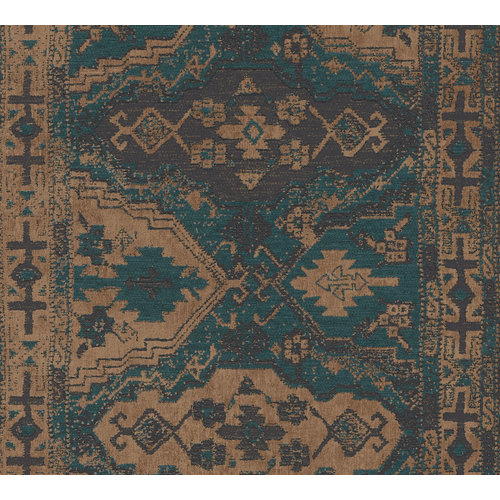 Livingwalls Metropolitan Stories 2 blauw behang | 378682