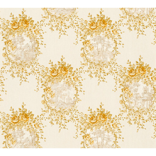 AS Creation Chateau 5 beige behang | 344993