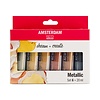 Amsterdam Acrylverf - set 6 x 20 ml - Metallic Amsterdam Acrylverf - set 6 x 20 ml - Metallic