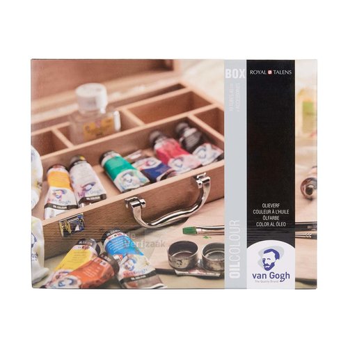 Van Gogh Olieverf Kist Basis 10 Tubes - 40 ml