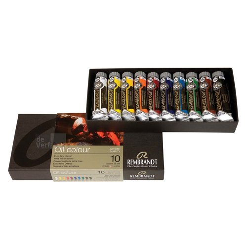 Rembrandt Olieverf Basisset - 10 x 15 ml Tubes