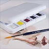 Van Gogh Aquarelverf Pocket Box Primaire Mengset | 5 Halve Napjes + 7 Lege Plekken