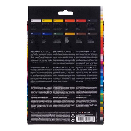 Amsterdam Expert Series Acrylics - Set 12 x 20 ml