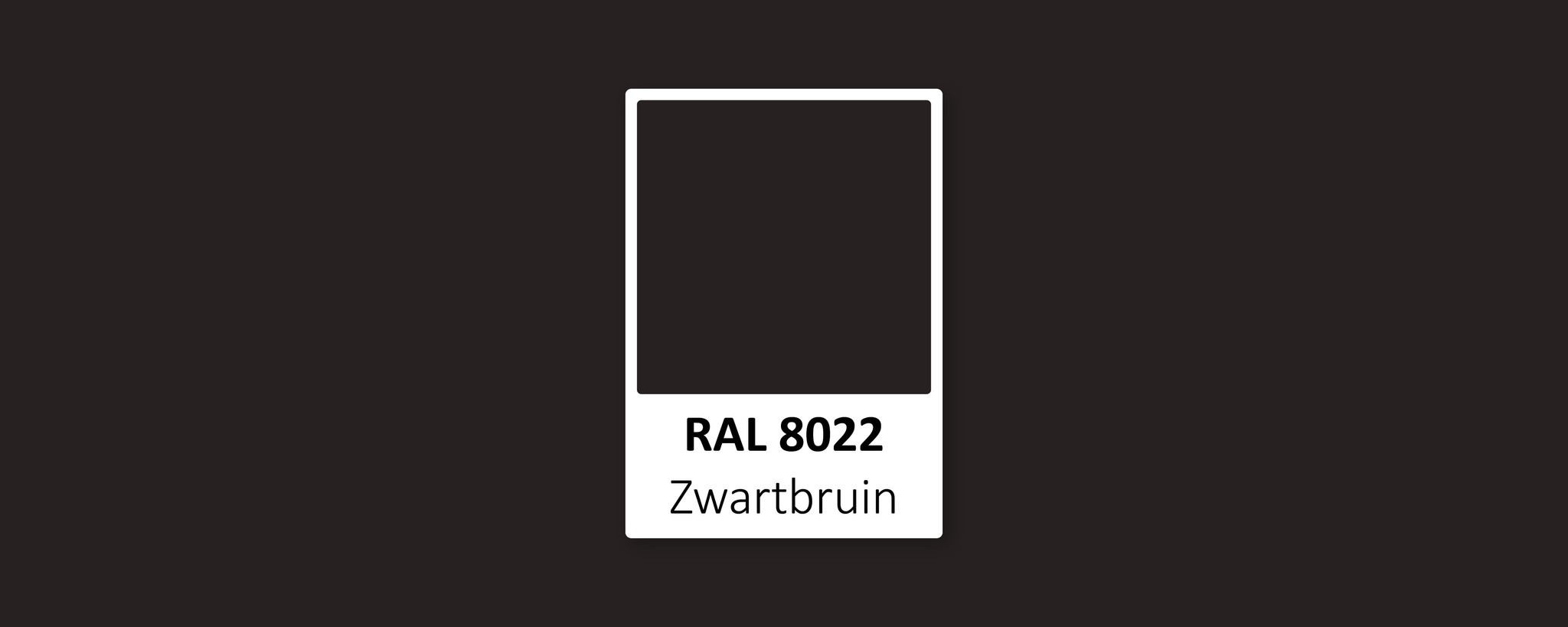 Gecomprimeerd output mist RAL 8022: wat voor kleur is het? - De Verfzaak