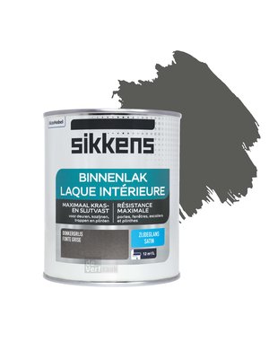 Sikkens Binnenlak Zijdeglans - Donkergrijs