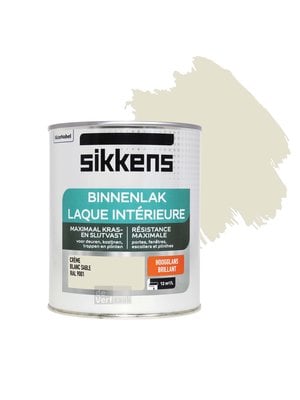 Sikkens Binnenlak Hoogglans - RAL 9001