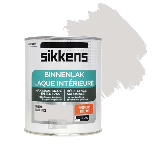 Sikkens Binnenlak Hoogglans - Grijswit