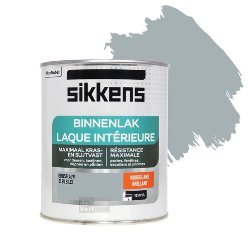 Sikkens Binnenlak Hoogglans - Grijsblauw