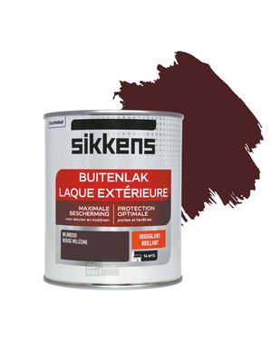 Sikkens Buitenlak Hoogglans - Wijnrood