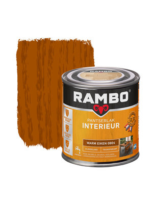 Rambo Pantserlak Interieur Transparant Zijdeglans - Warm eiken
