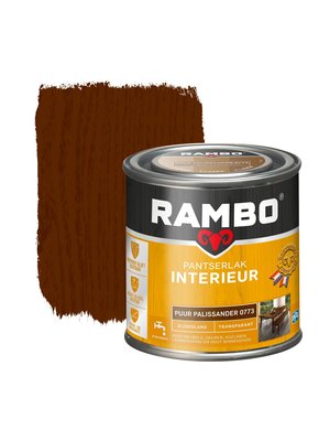 Rambo Pantserlak Interieur Transparant Zijdeglans - Puur palissander