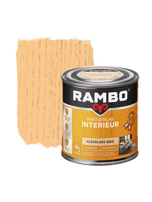 Rambo Pantserlak Interieur Transparant Zijdeglans - Blank