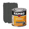 Rambo Pantserlak Interieur Transparant Mat - Antraciet grijs