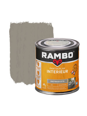 Rambo Pantserlak Interieur Transparant Mat - Greywash