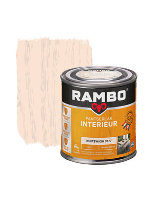 Rambo Pantserlak Interieur Transparant Mat - Whitewash