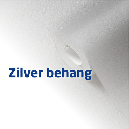 Zilver behang