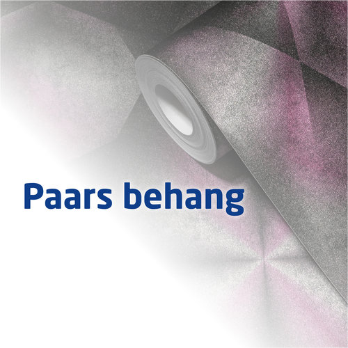 Paars behang