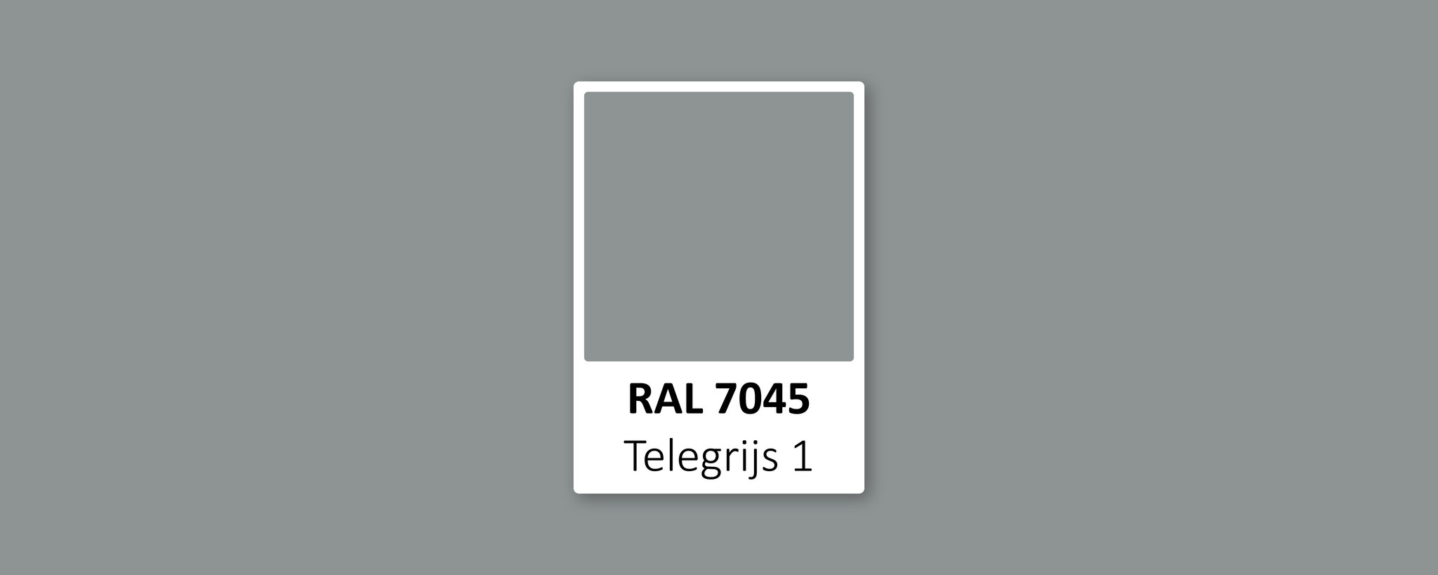 RAL 7045: Telegrijs 1