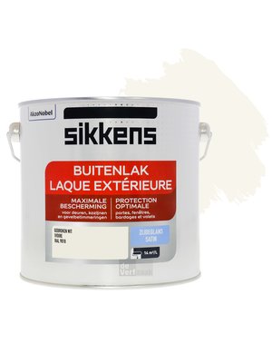 Sikkens Buitenlak Zijdeglans - RAL 9010