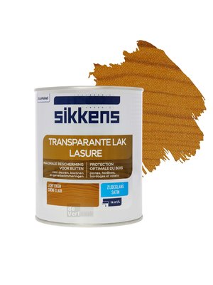 Sikkens Transparante Lak Zijdeglans - Licht Eiken