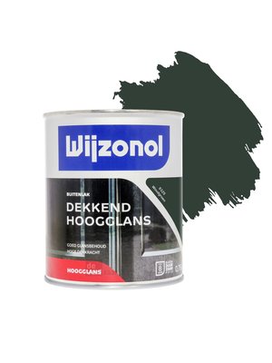 Wijzonol Dekkend Hoogglanslak 750 ml 9325 Woudgroen